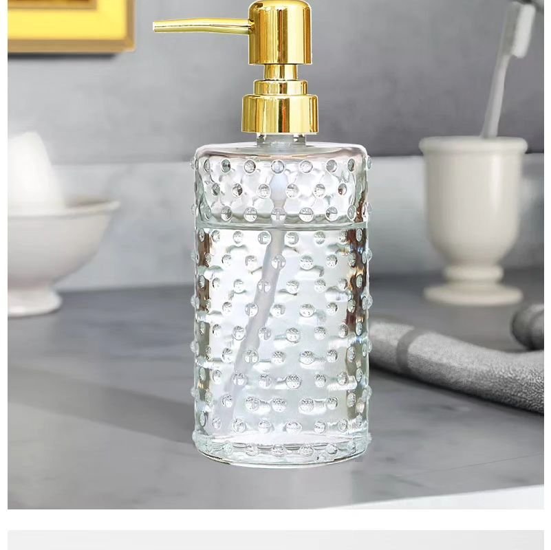 Golden Stainless Steel 400ml Shampoo Soap Dispenser | - Elegant Households KE