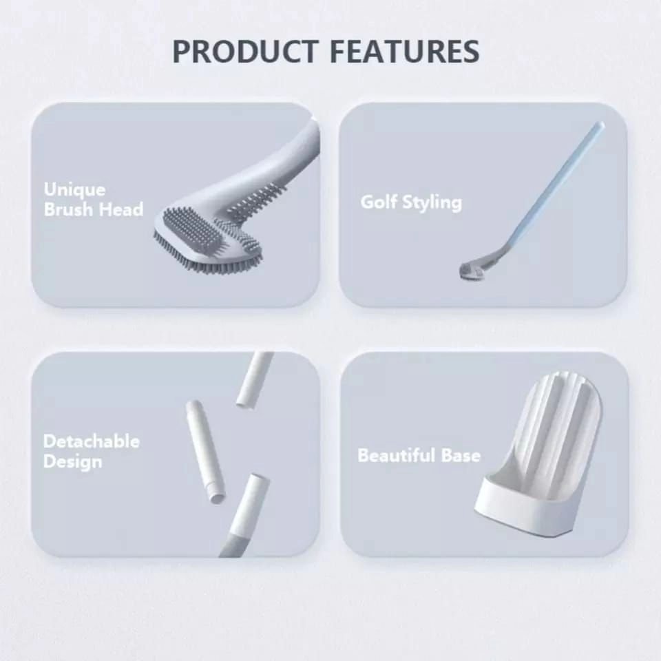 Toilet Brush Price in Kenya – Golf Design Toilet Cleaning Brush with Holder