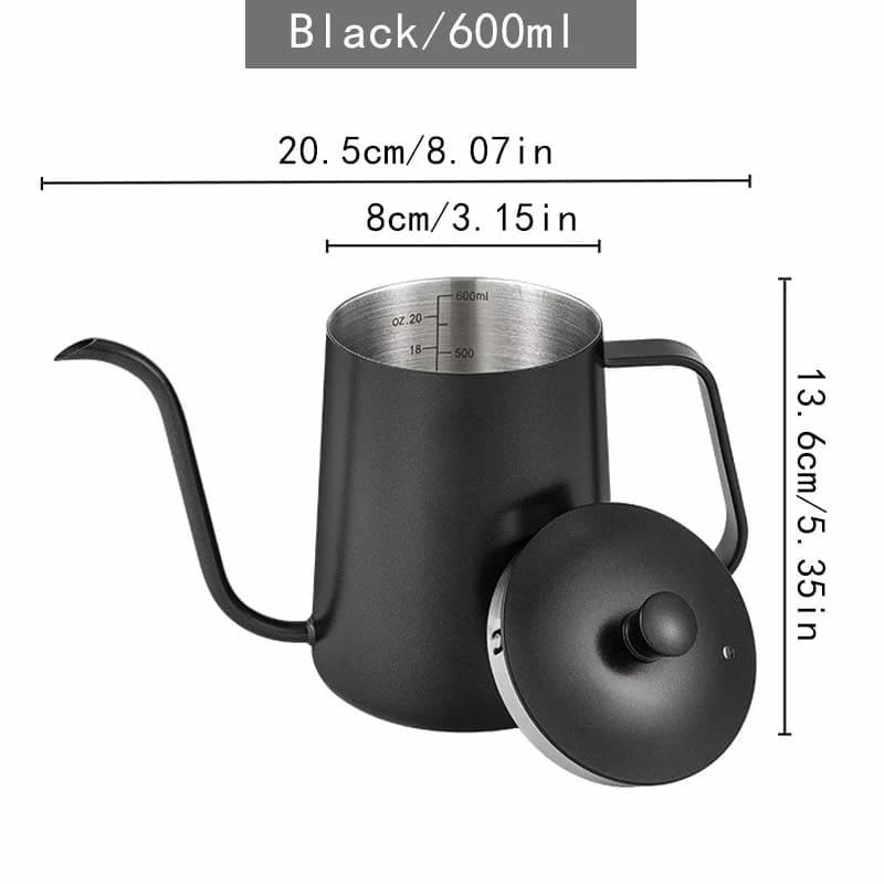 Goose neck spout coffee Kettle | - Elegant Households KE