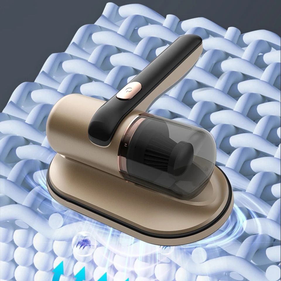 Handheld Mattress Vacuum Cleaner Powerful Suction Mite Removal | - Elegant Households KE