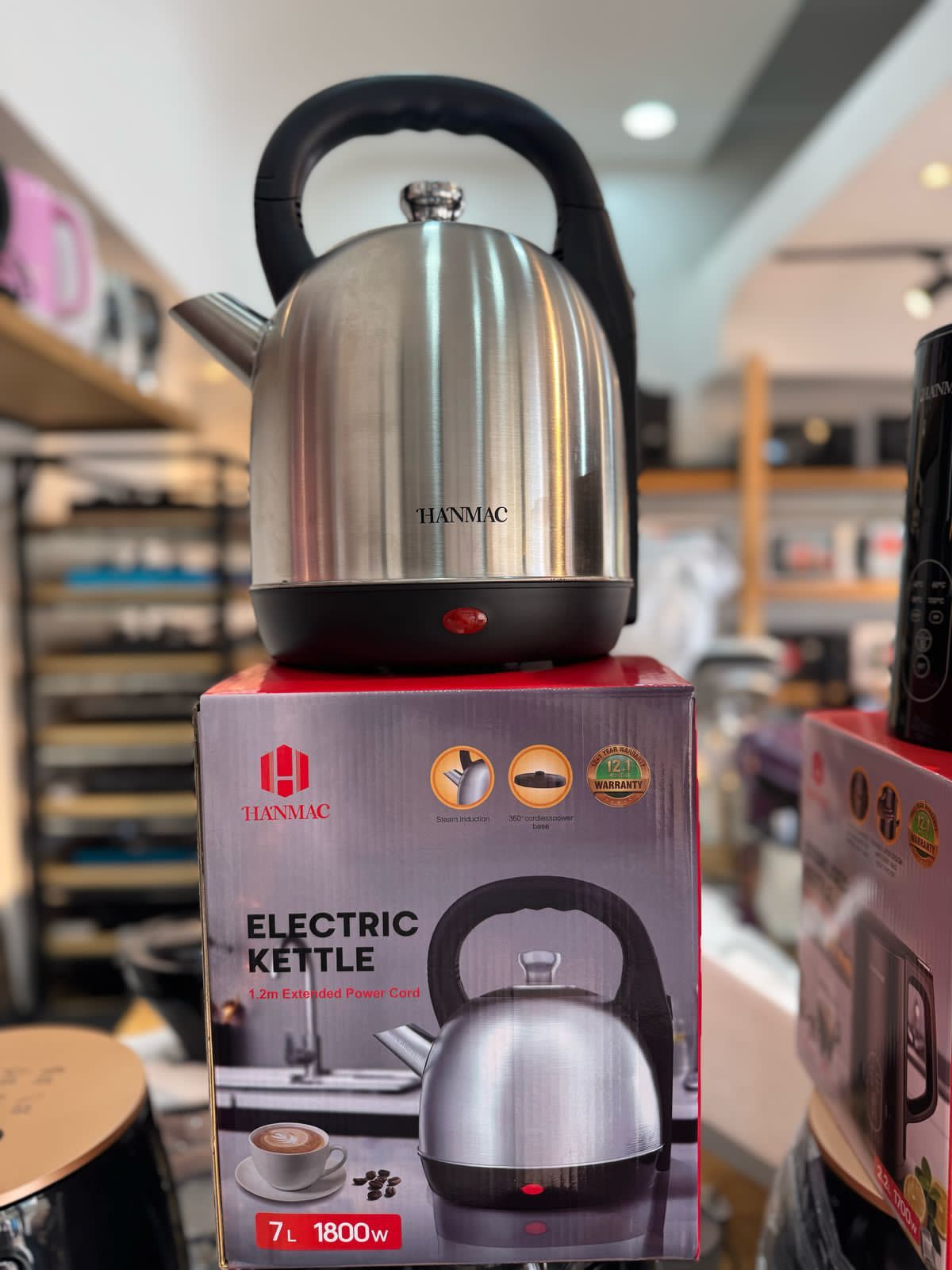 HANNAMC kettle 7:0 ltr | - Elegant Households KE