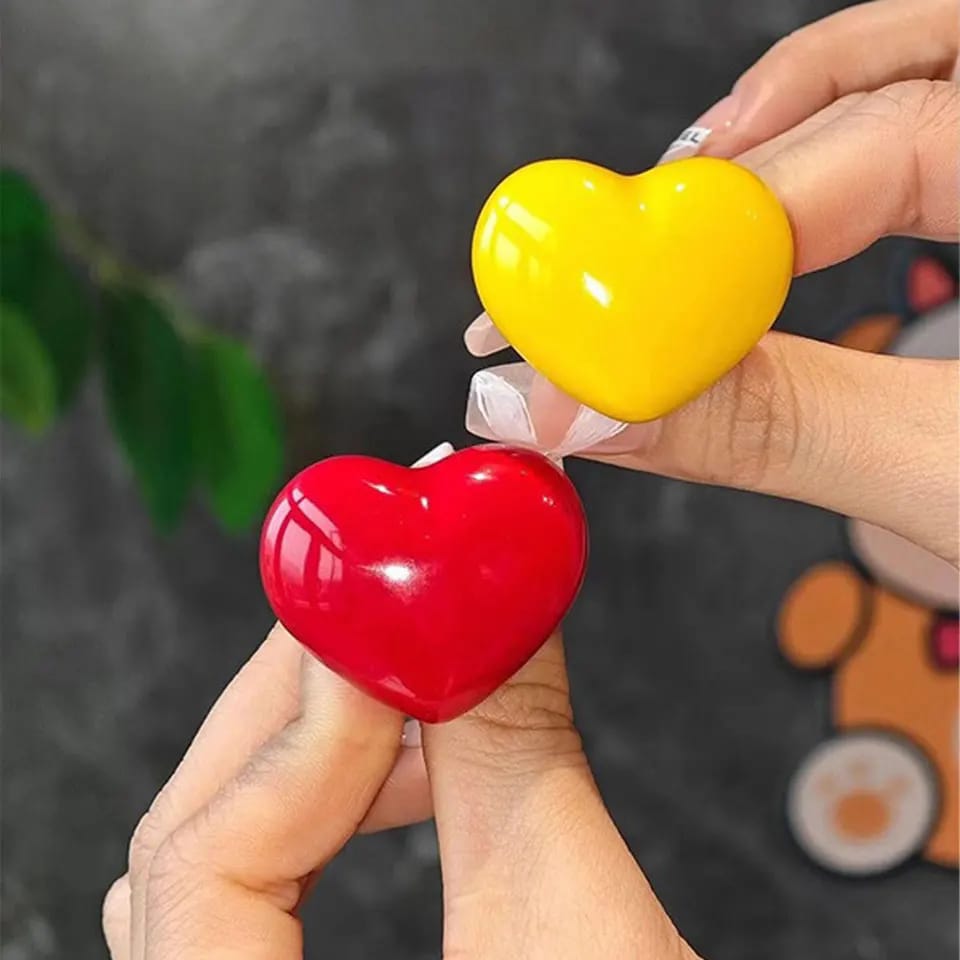 Heart Shape Toilet Presser Love Toilet Press | - Elegant Households KE