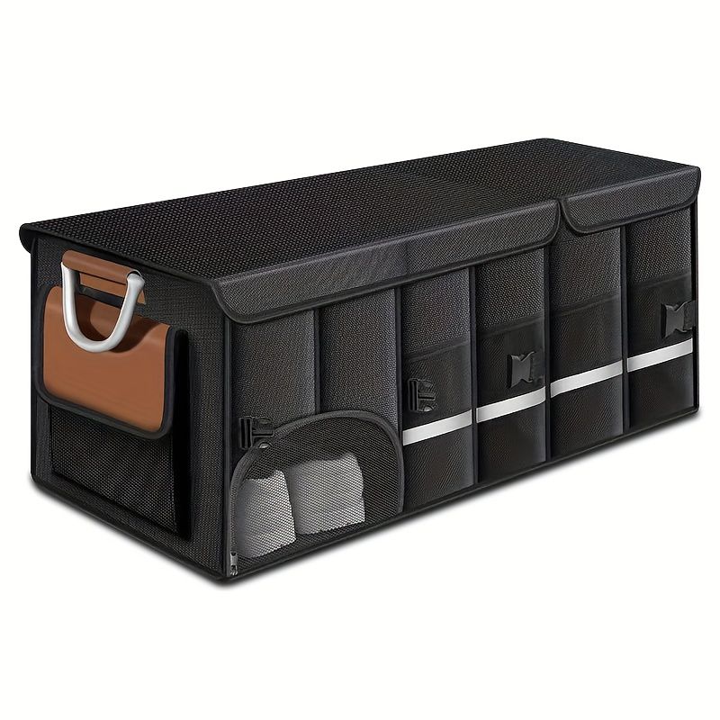 Heavy Duty Car Boot/Trunk Organizer with mutliple Compartments | - Elegant Households KE