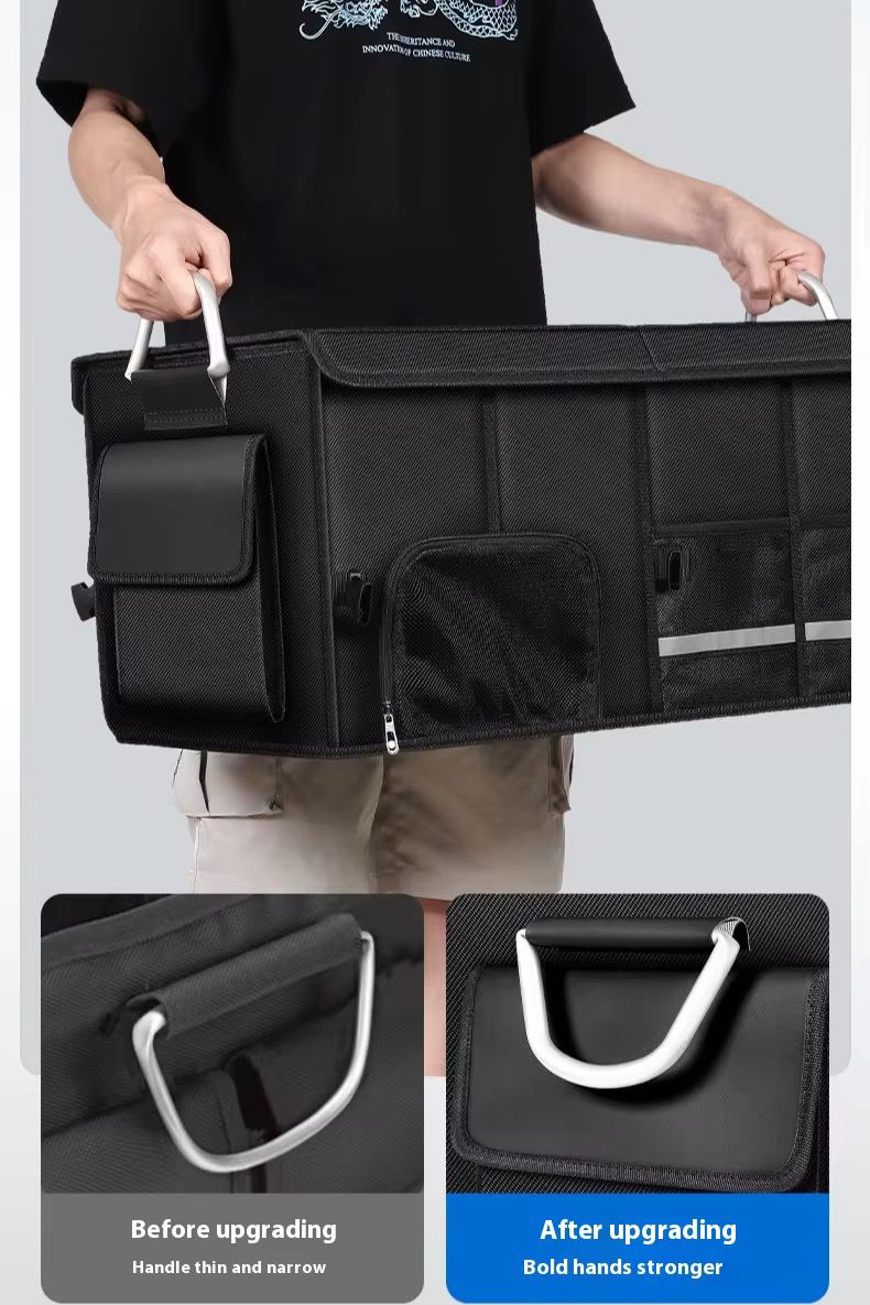 Heavy Duty Car Boot/Trunk Organizer with mutliple Compartments | - Elegant Households KE