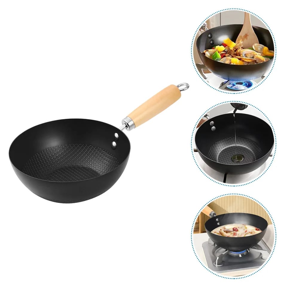 Heavy duty mini WOK | - Elegant Households KE