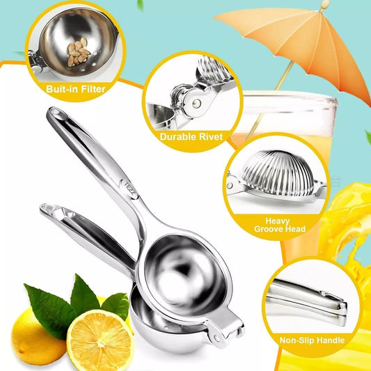 Heavy Duty,Stainless Steel Lemon Squeezer | - Elegant Households KE