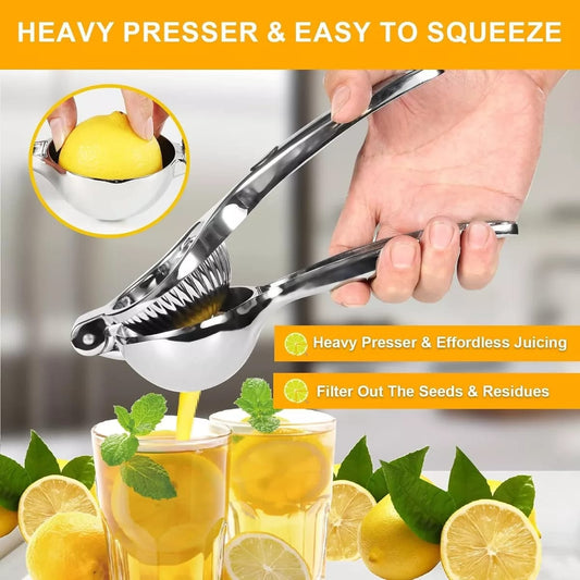 Heavy Duty,Stainless Steel Lemon Squeezer | - Elegant Households KE