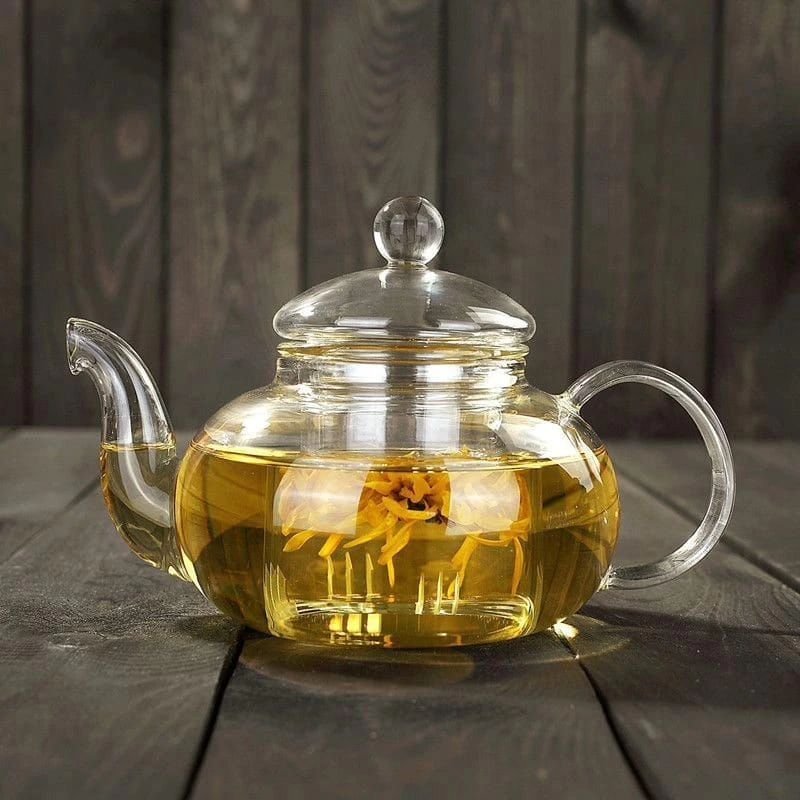 High Borosilicate Glass Tea/Coffee pot | - Elegant Households KE