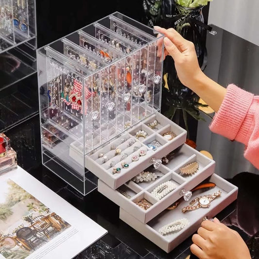High - end luxury jewelry storage organizer | - Elegant Households KE