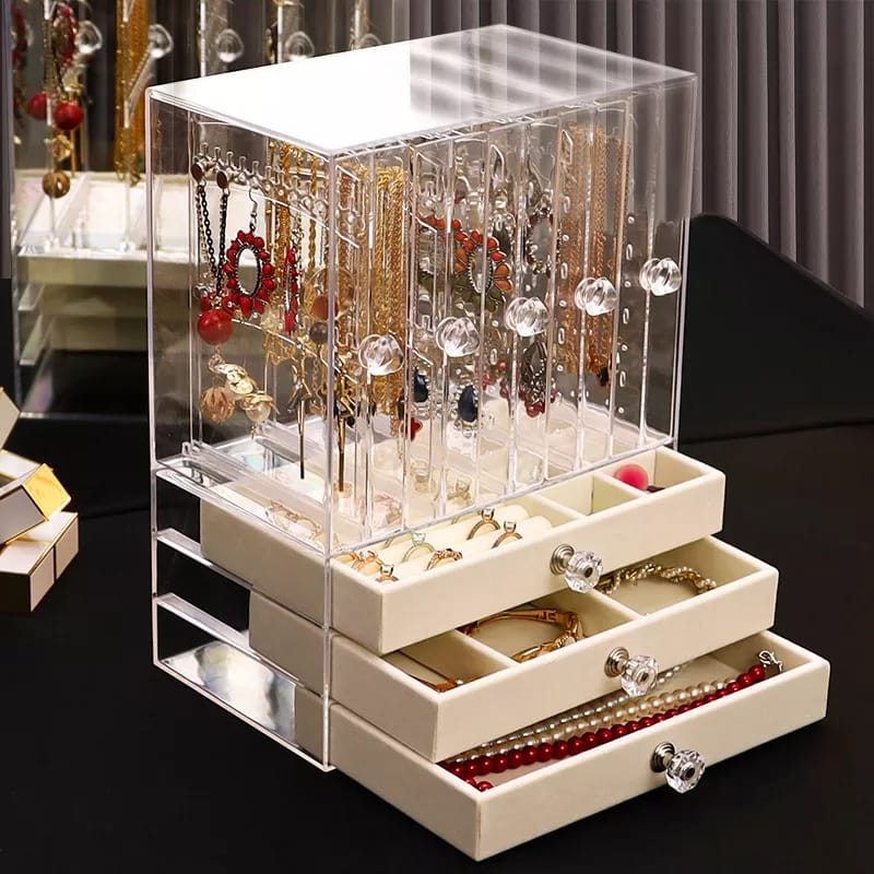 High - end luxury jewelry storage organizer | - Elegant Households KE