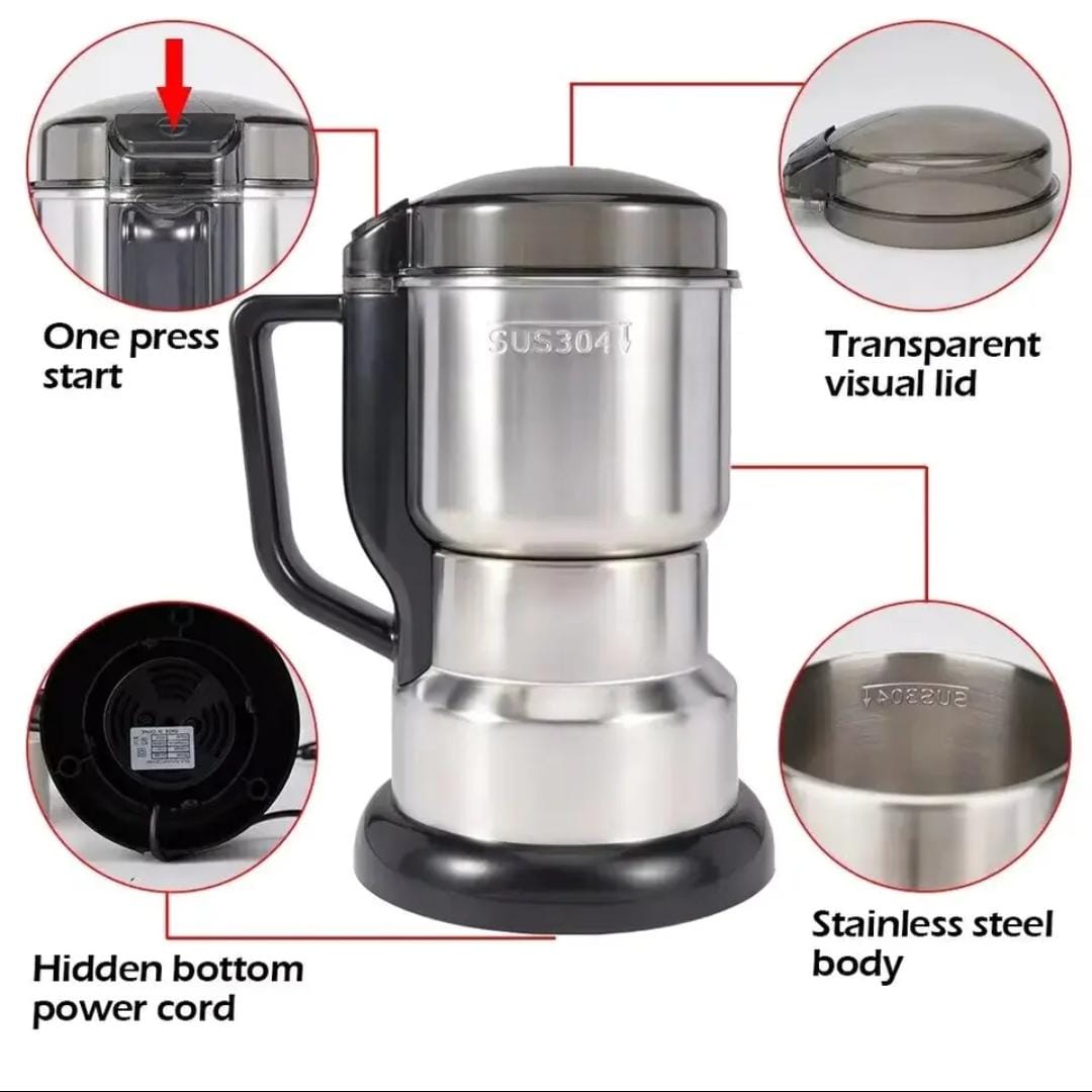 High Power Electric Coffee Grinder | - Elegant Households KE
