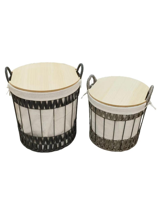 High quality 2 in 1 wooden table /storage  | - Elegant Households KE