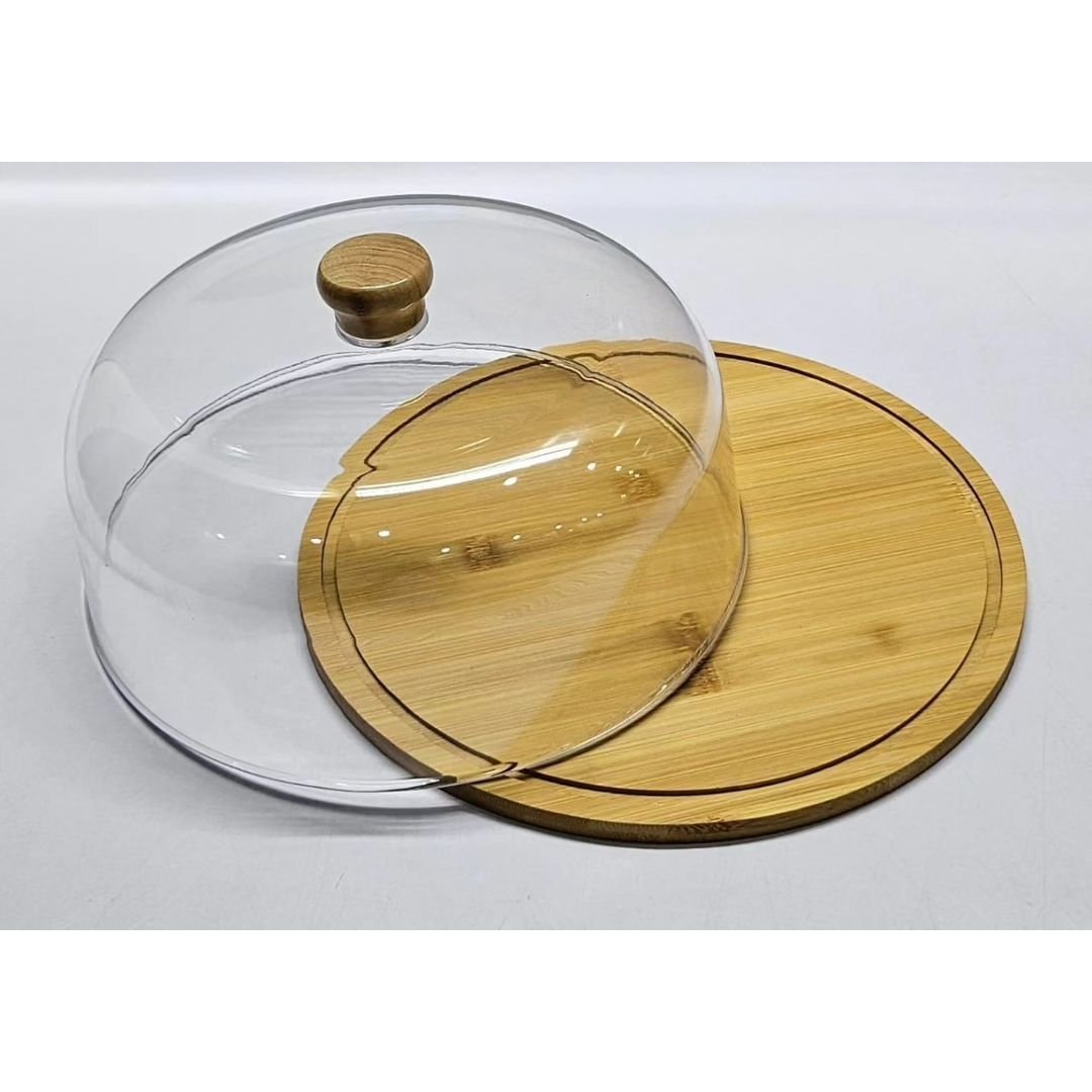 High Quality Bamboo Base Cake/Fruit Stand | - Elegant Households KE