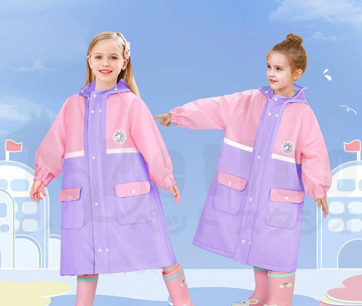 High quality children's raincoat with wide brim hat | - Elegant Households KE