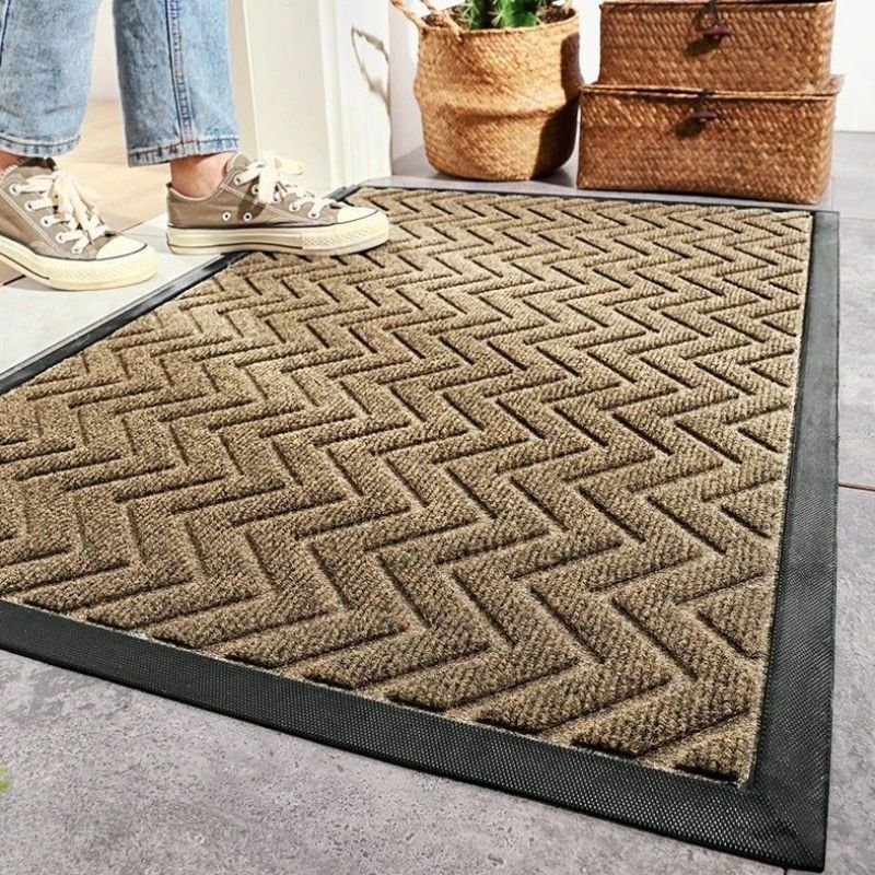 High Quality Non - Slip Wear Resistant Rubber Doormat | - Elegant Households KE