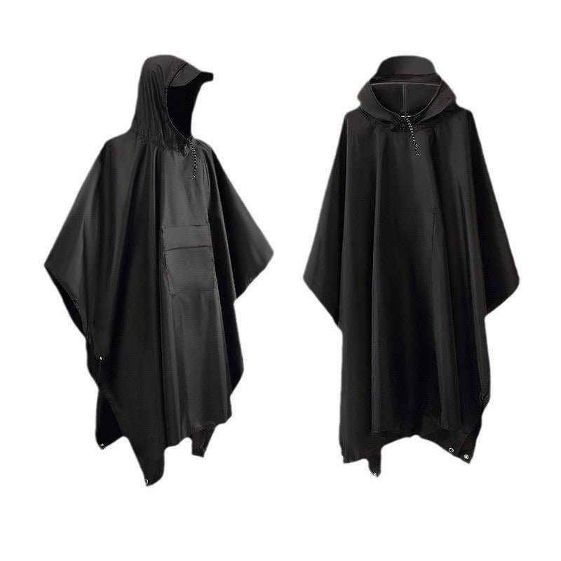 High quality unisex adult rain poncho with cap | - Elegant Households KE