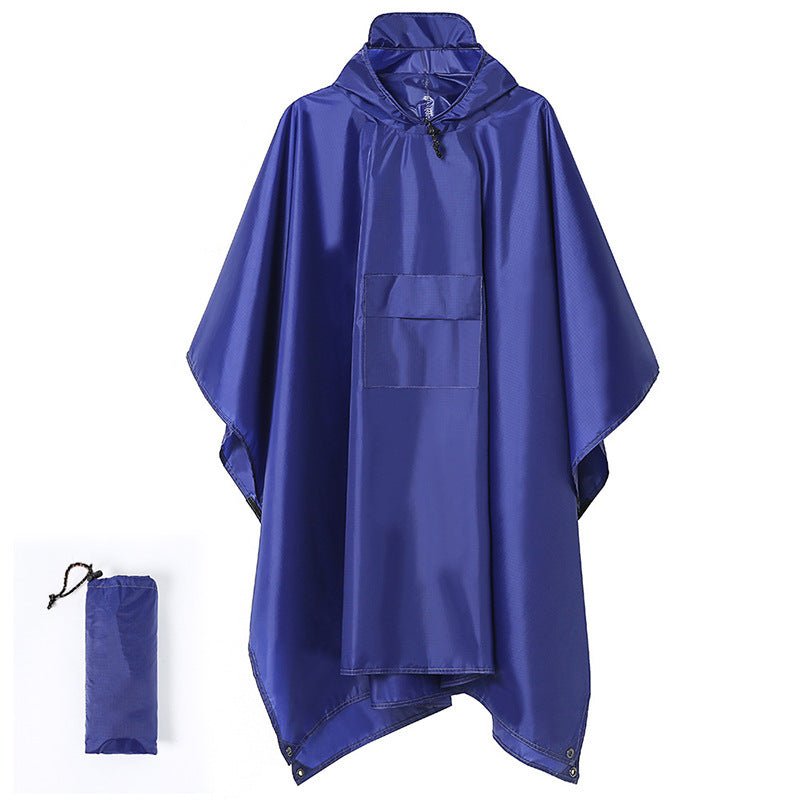 High quality unisex adult rain poncho with cap | - Elegant Households KE