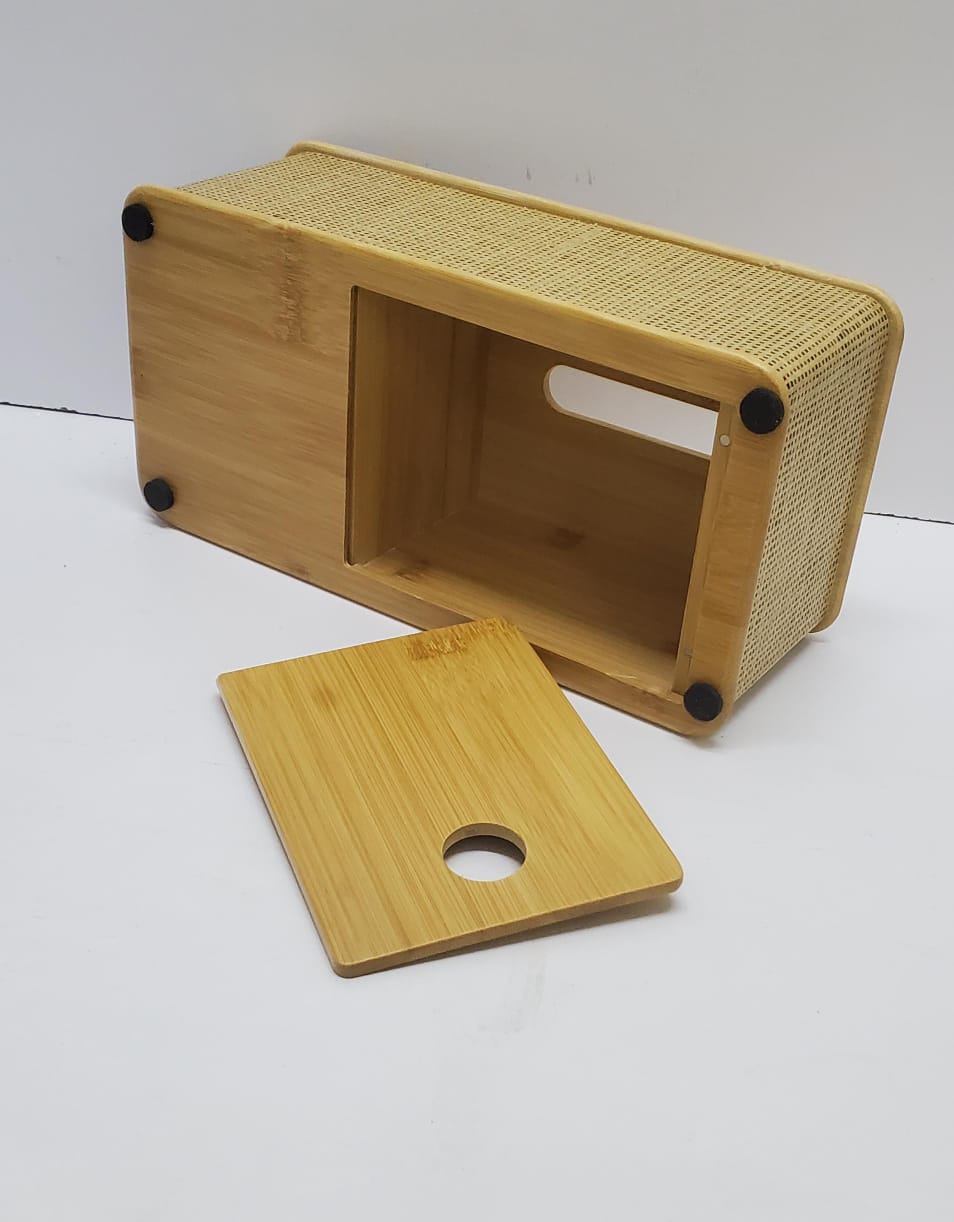HIGH~GRADE MODERN RATTAN SERVIETTE HOLDER | - Elegant Households KE