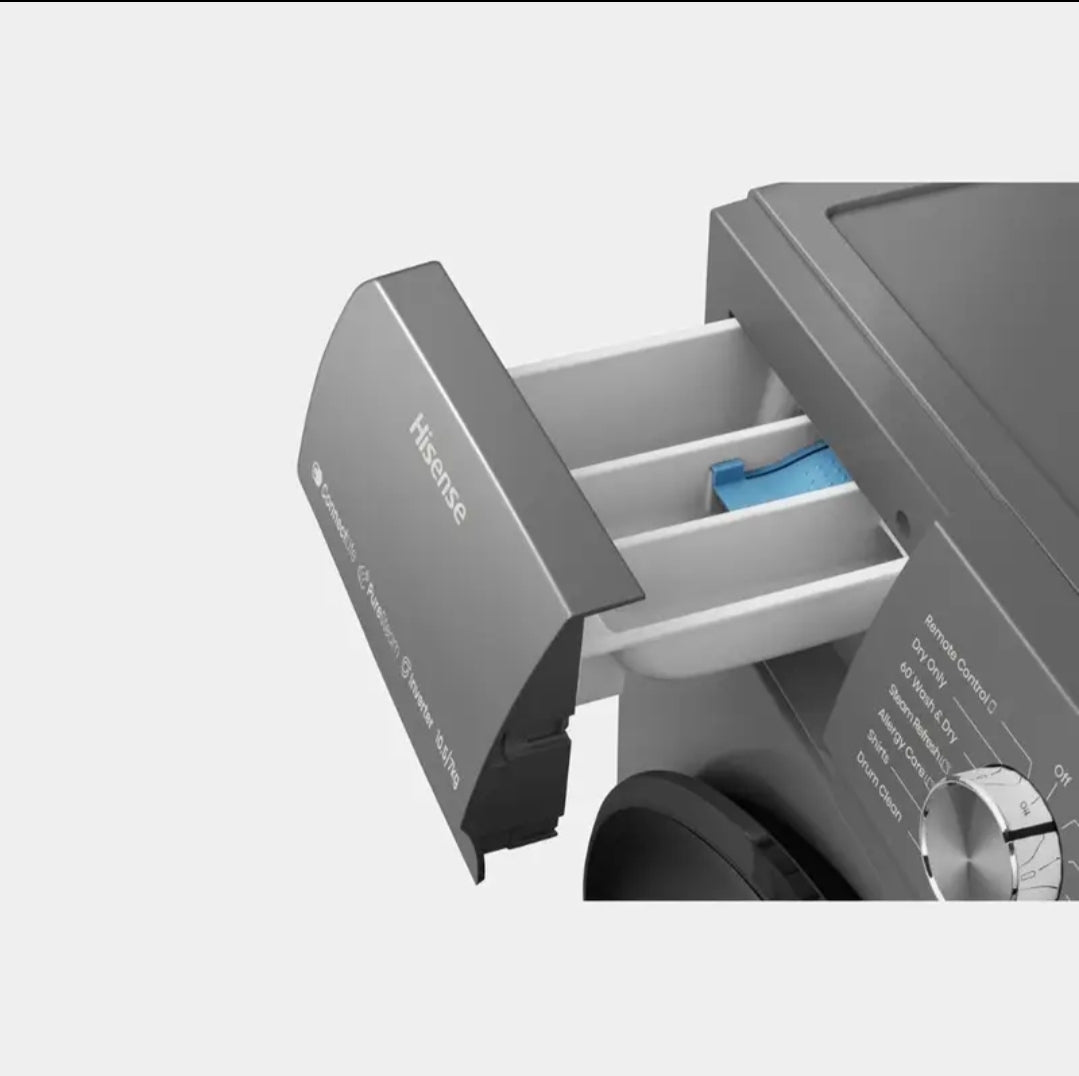 Hisense Washing Machine Front Load 10.5 KG Washer 6KG Dryer | - Elegant Households KE