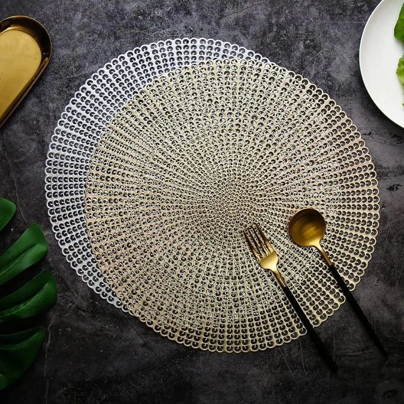 Hollow PVC Placemat for Table | - Elegant Households KE