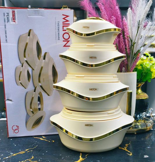 milton hot pot set - Hot Pot Set of 4 Milton with Long-Lasting Insulation