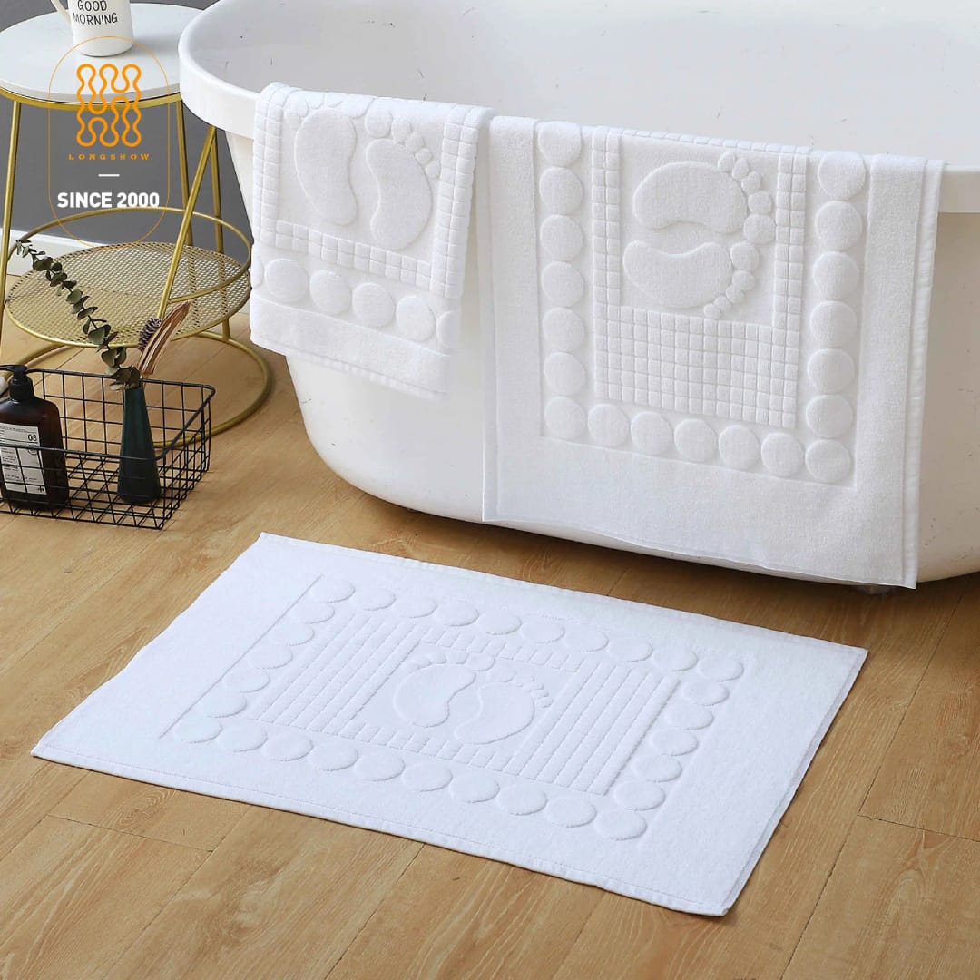 Hotel Quality Cotton Bathroom mats | - Elegant Households KE
