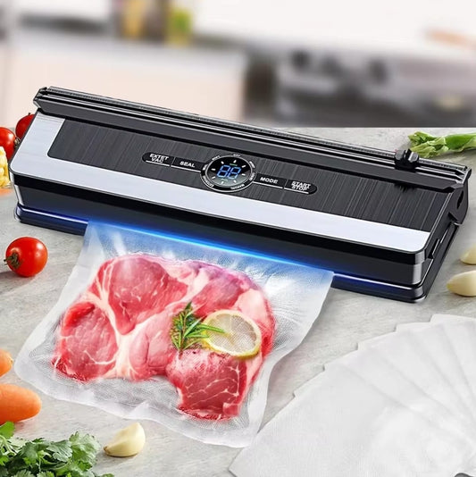 Household Vacuum Sealer Machine – Food Saver for Fresh and Healthy Storage | - Elegant Households KE