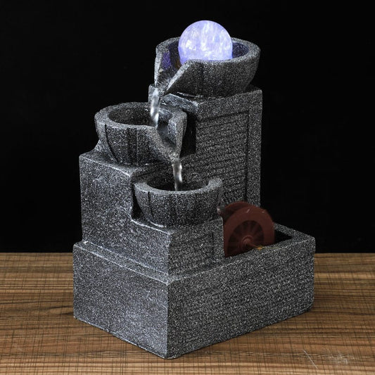 Indoor waterfall fountain table decor | - Elegant Households KE