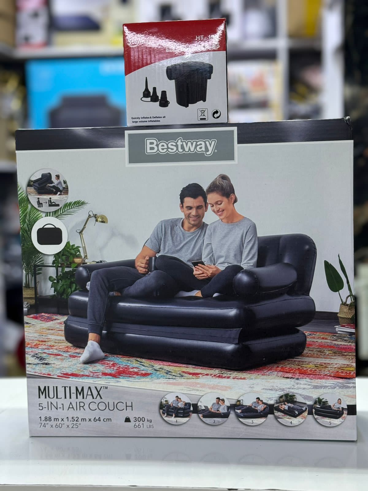 Inflatable Pullout Sofa | - Elegant Households KE