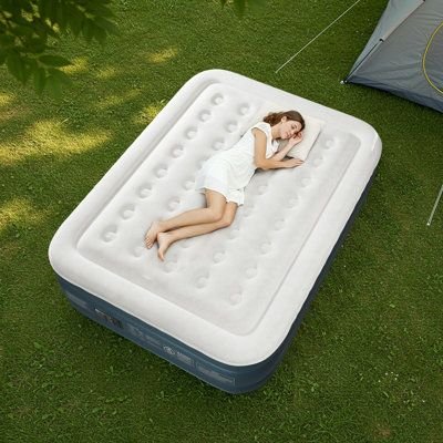 Inflatable Queen Size Airbed Mattress with in built Pump | - Elegant Households KE