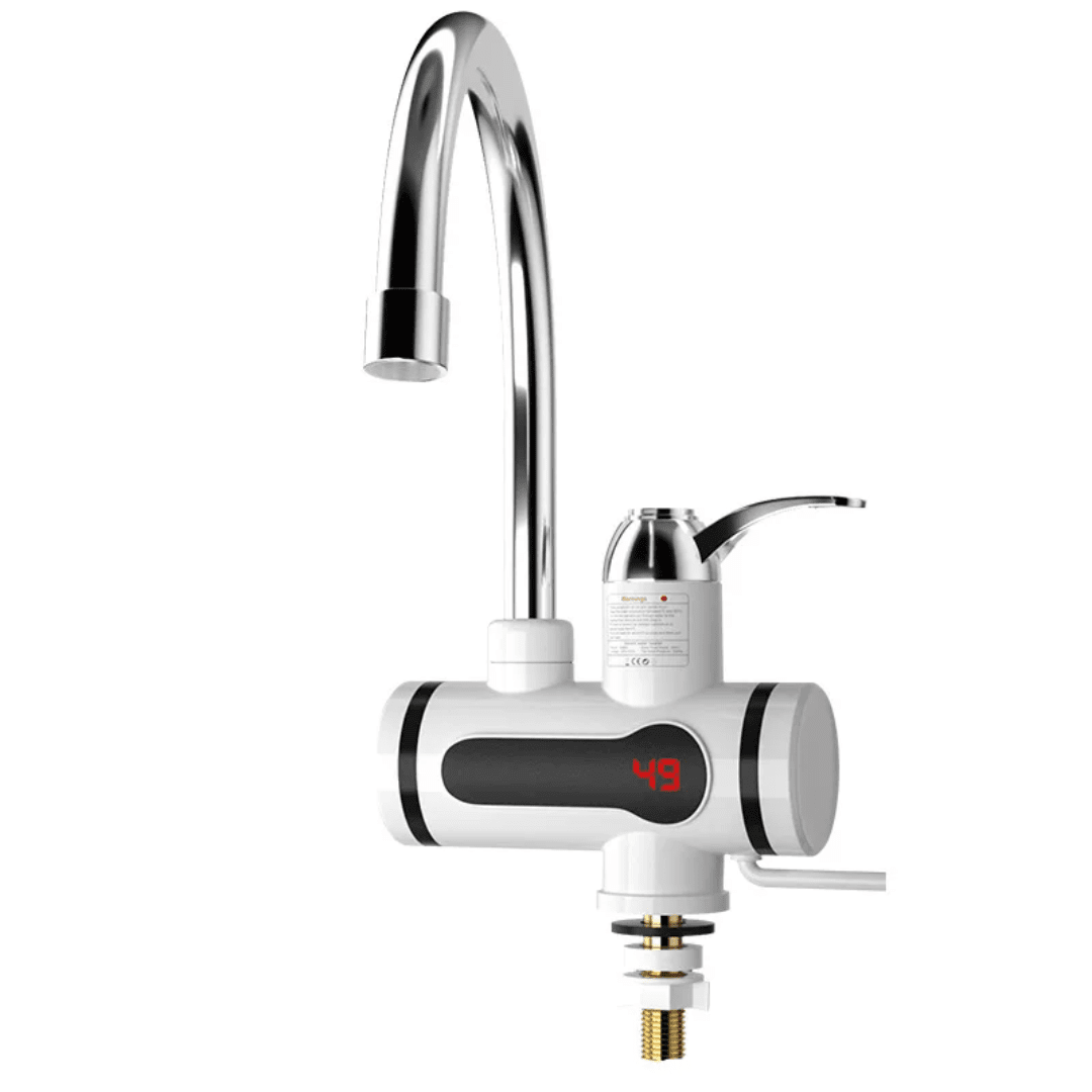Instant Hot Water Faucet 3000W with LED Display | - Elegant Households KE