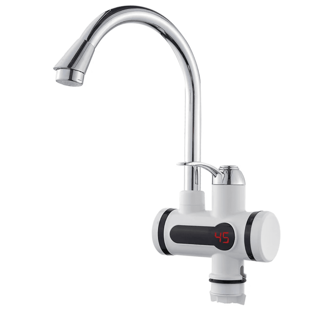 Instant Hot Water Faucet 3000W with LED Display | - Elegant Households KE