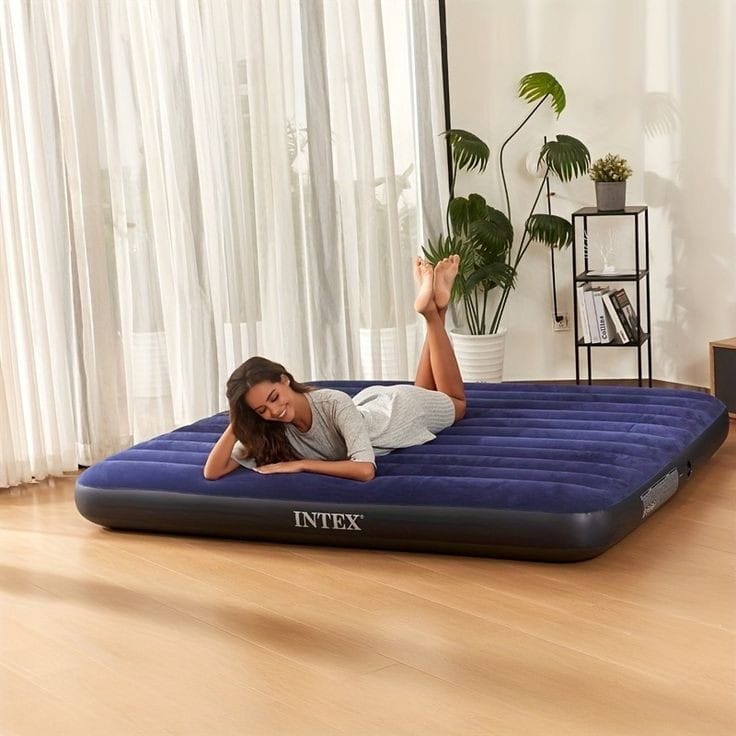 INTEX INFLATABLE MATTRESS with free electric pump | - Elegant Households KE