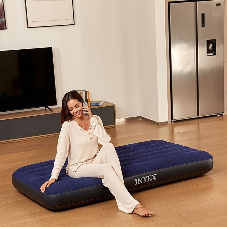 INTEX INFLATABLE MATTRESS with free electric pump | - Elegant Households KE