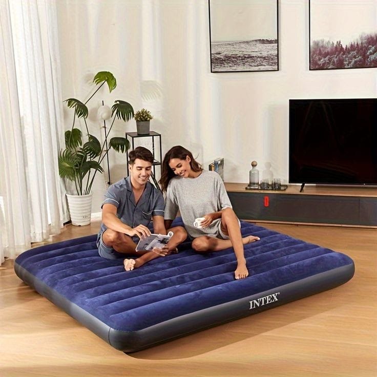 INTEX INFLATABLE MATTRESS with free electric pump | - Elegant Households KE