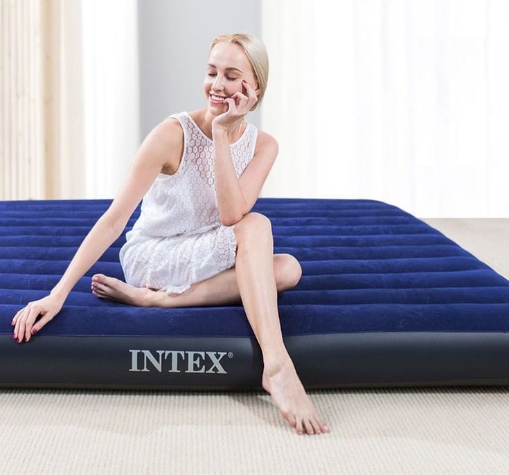 INTEX INFLATABLE MATTRESS with free electric pump | - Elegant Households KE