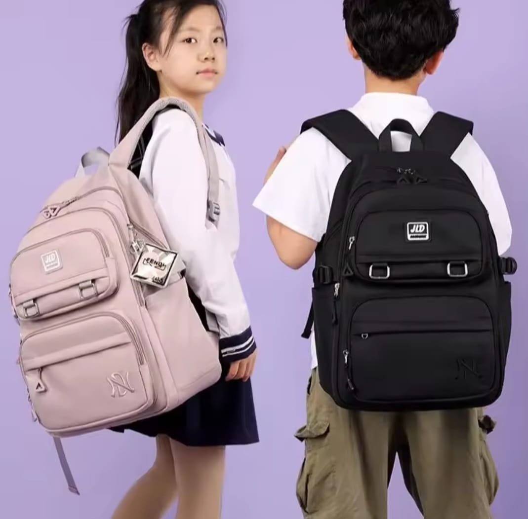 JLD Large Capacity Waterproof School Backpack for Students | - Elegant Households KE