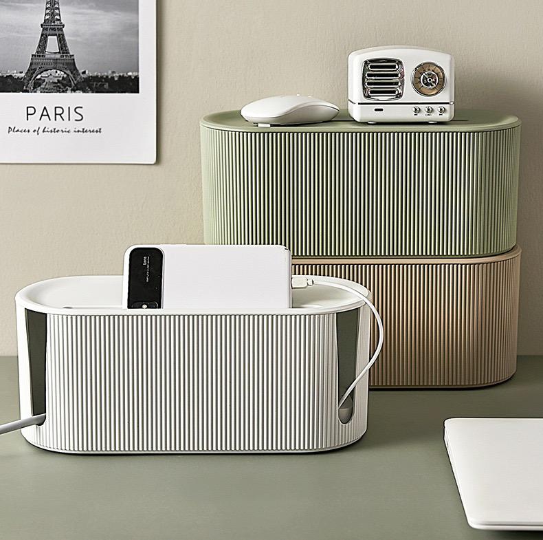 Keep your cables organized with cable storage box  | - Elegant Households KE
