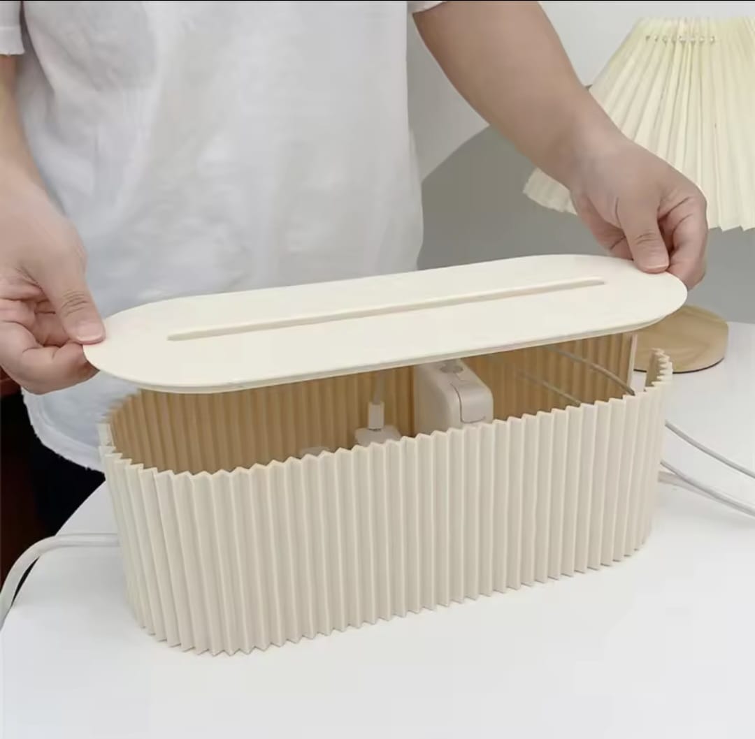 Keep your cables organized with cable storage box | - Elegant Households KE