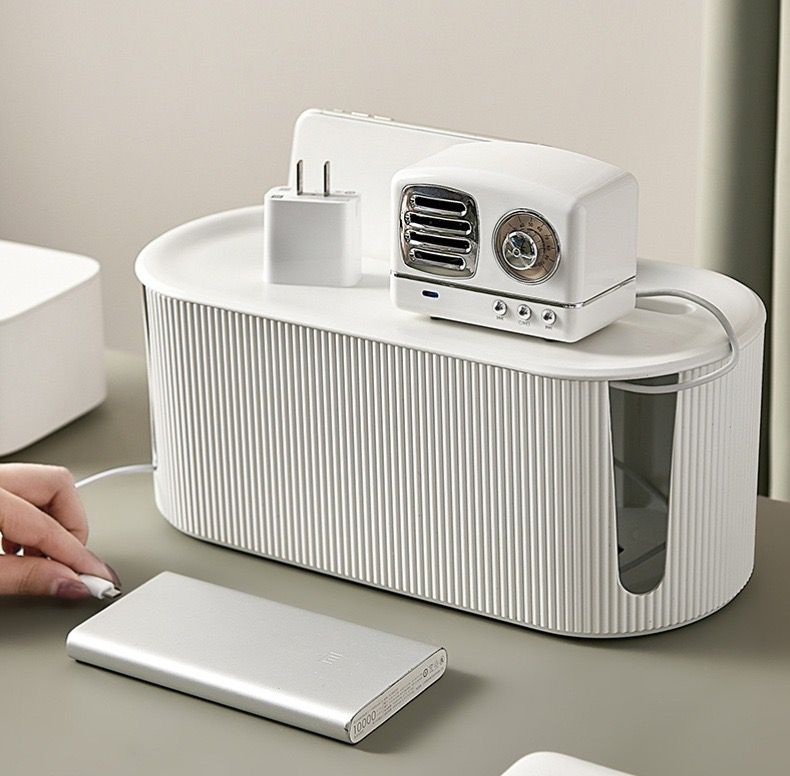 Keep your cables organized with cable storage box  | - Elegant Households KE