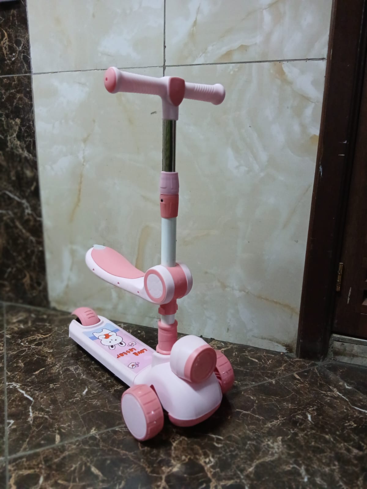 Kids 3 - Wheel Scooter with Adjustable Height | - Elegant Households KE