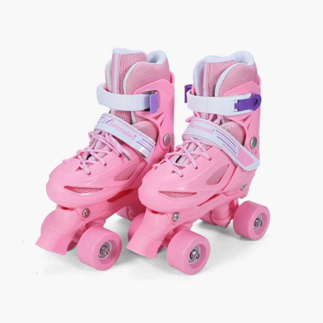 Skates Price in Kenya – Kids Quad Roller Skates Set with Helmet and Safety Pads
