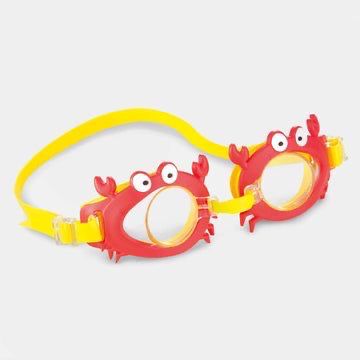 Kids Swimming Goggles – Cute Butterfly, Crab & Shark Designs | Adjustable & Comfortable Swim Goggles | - Elegant Households KE