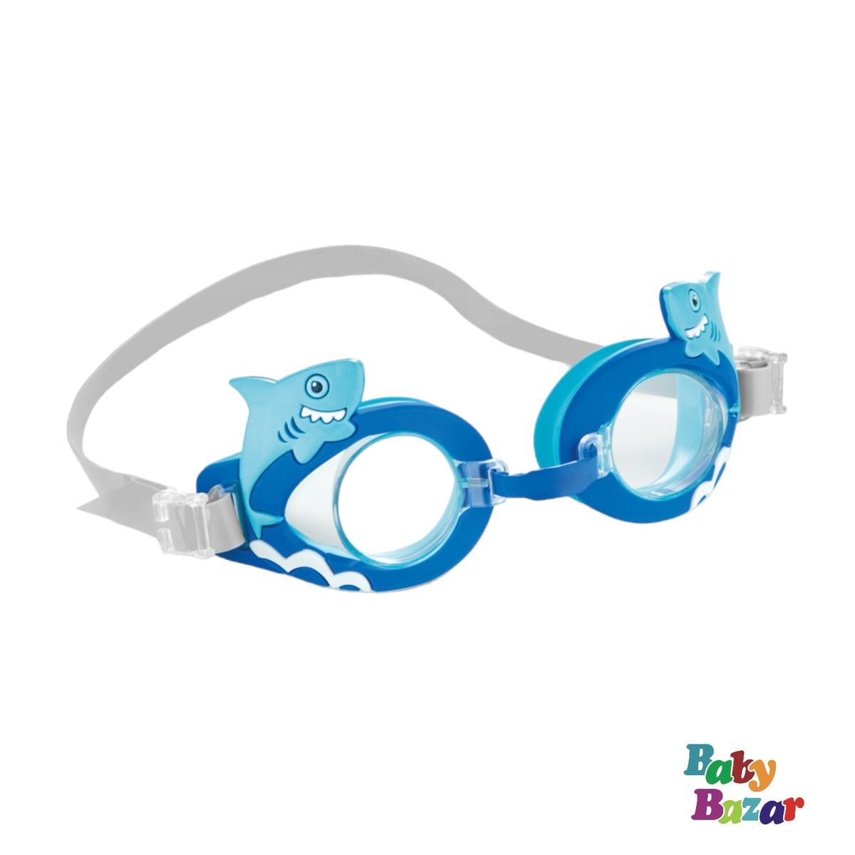 Kids Swimming Goggles – Cute Butterfly, Crab & Shark Designs | Adjustable & Comfortable Swim Goggles | - Elegant Households KE
