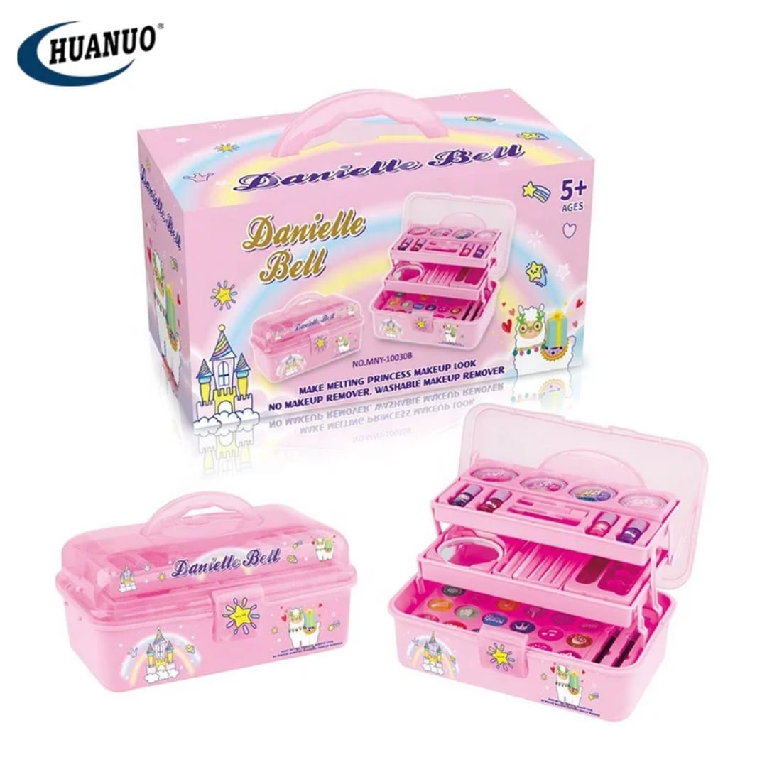 Kids washable makeup set with carry case for girls 5+ | - Elegant Households KE