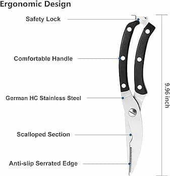 Kitchen / chicken scissors | - Elegant Households KE