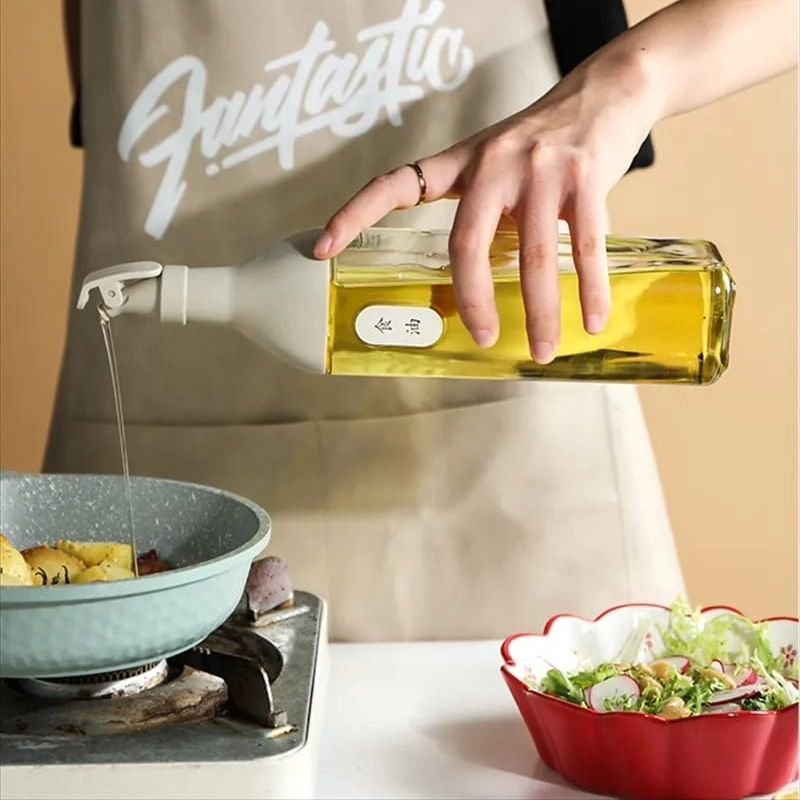 Kitchen Leak - Proof Oil/Vinegar Dispenser | - Elegant Households KE