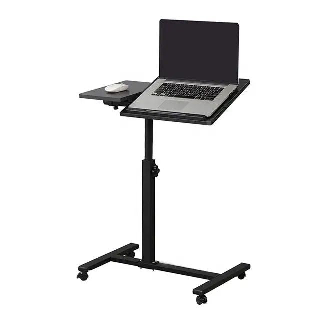 Laptop Stand Adjustable Height – Portable Overbed Table for Home Office