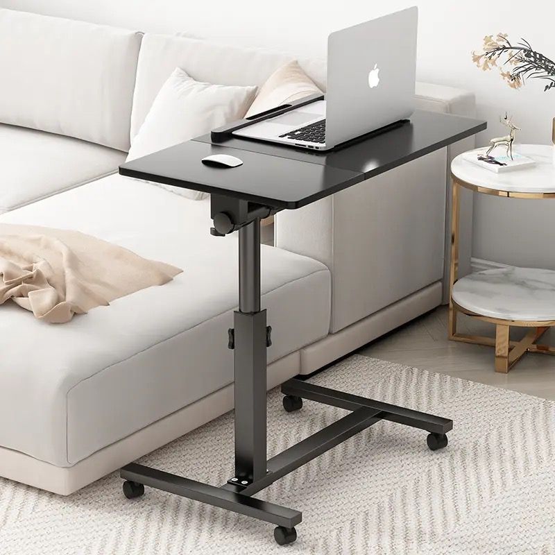 Laptop Stand Adjustable Height – Portable Overbed Table for Home Office