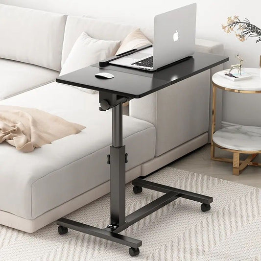 Laptop Stand Adjustable Height – Portable Overbed Table for Home Office